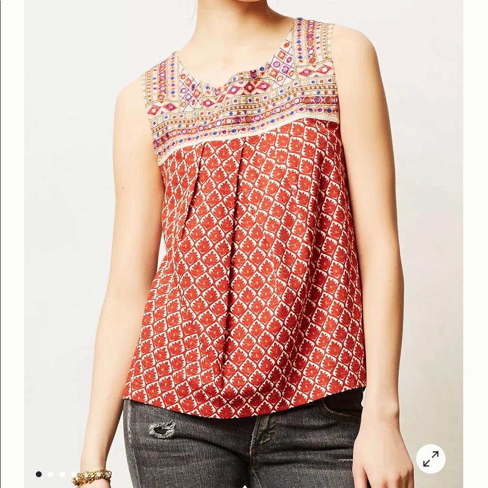 Eivy tank Akemi Kin boho tank embellished top S